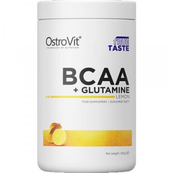 OstroVit BCAA + Glutamine Lemon 500g