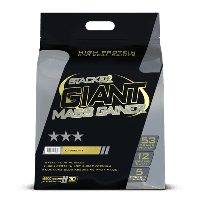 Hovedbilde Stacker2 Giant Mass Gainer 2,27kg Strawberry