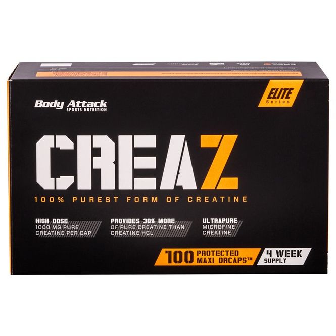 Hovedbilde Body Attack CREAZ 100 kapsler