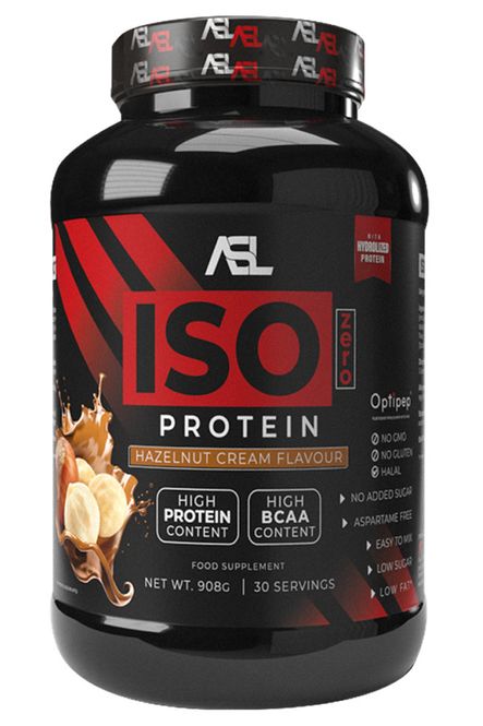 Hovedbilde ASL Whey ISO Zero Protein Hazelnut Cream 908g