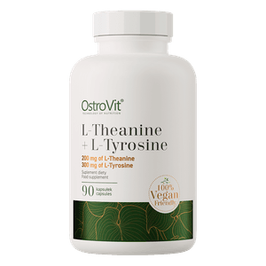 Hovedbilde OstroVit L-Theanine + L-Tyrosine 90 Kapsler