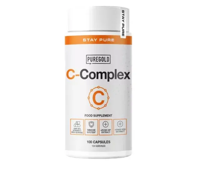 Hovedbilde Puregold C-Complex 100 kapsler