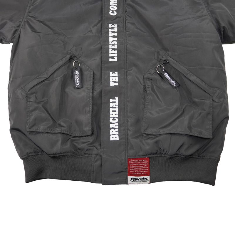 Brachial Flight Jacket City Black