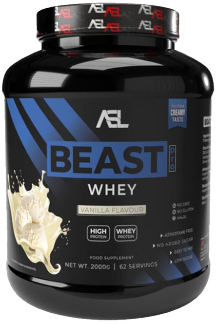 Hovedbilde ASL Beast Whey 2kg Vanilla