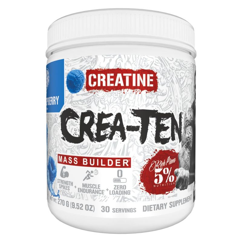 5% CREA-TEN 270g  Blue Raspberry - 30 Serveringer